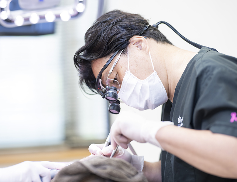 船橋市（芝山・飯山満）の歯医者、たお歯科クリニックで根管治療