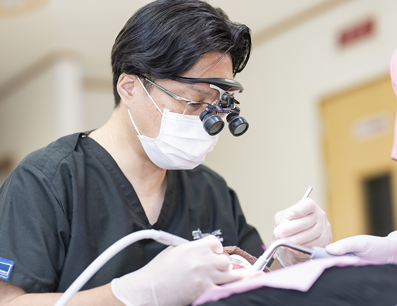 船橋市（芝山・飯山満）の歯医者、たお歯科クリニックでむし歯治療